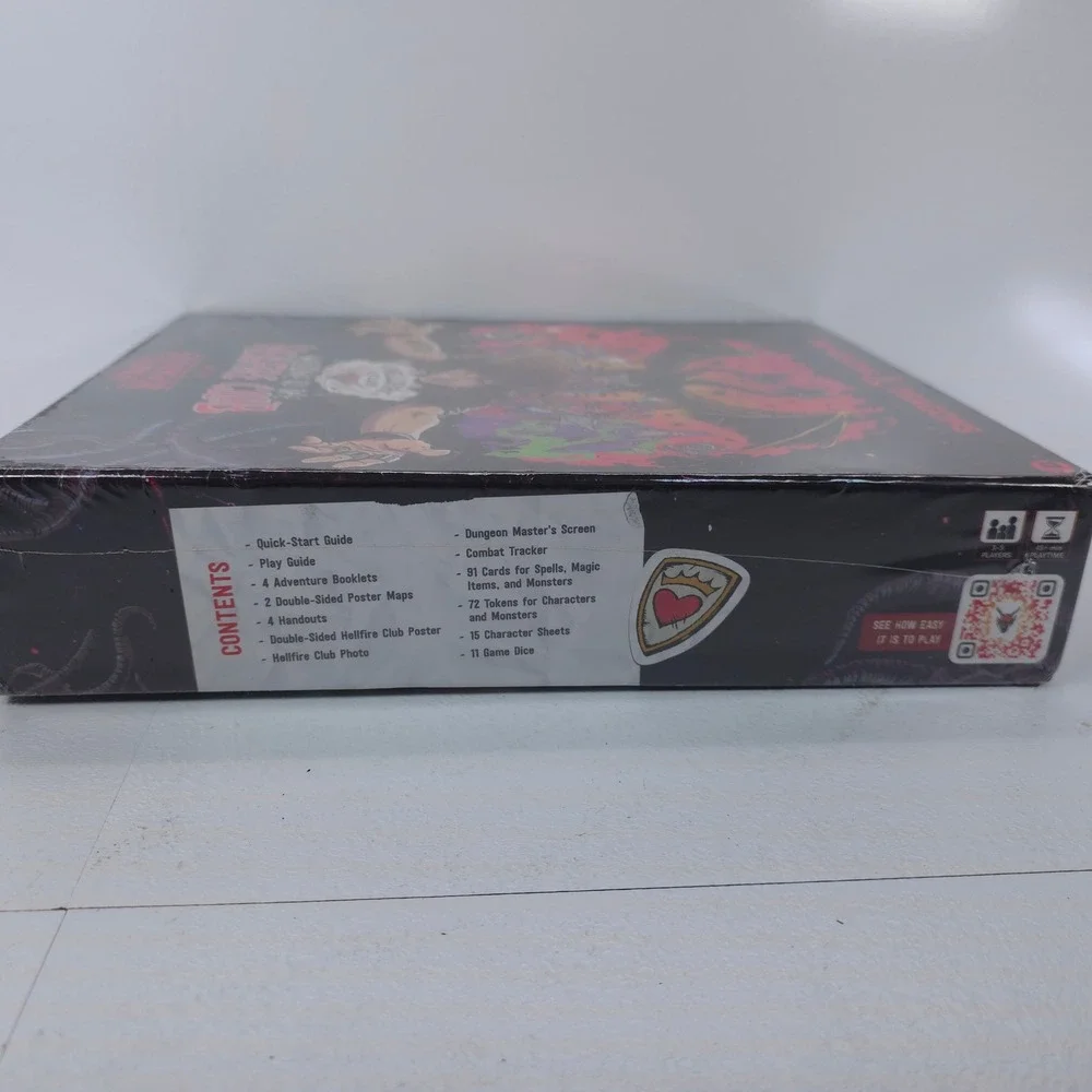 Stranger Things Dungeons & Dragons Welcome to the Hellfire Club Starter Set New